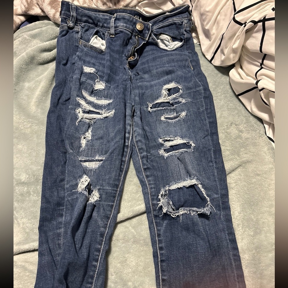 american eagle jeans size 10 women